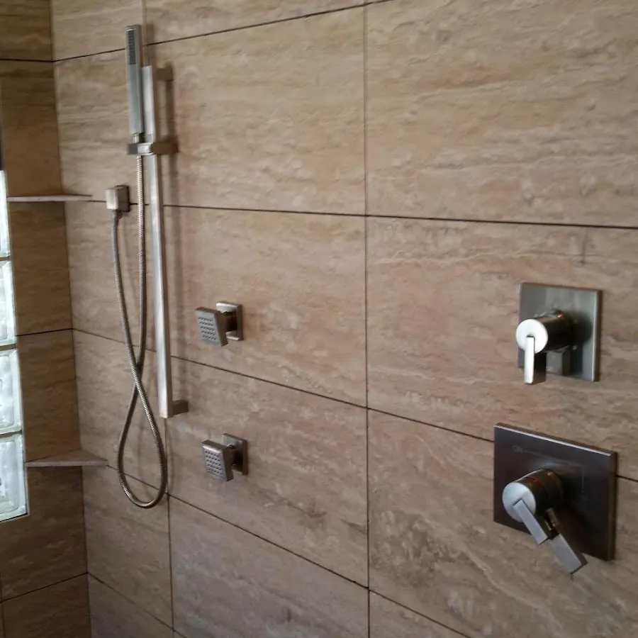 Shower fixture installation for Gas Line Repair in Worthington